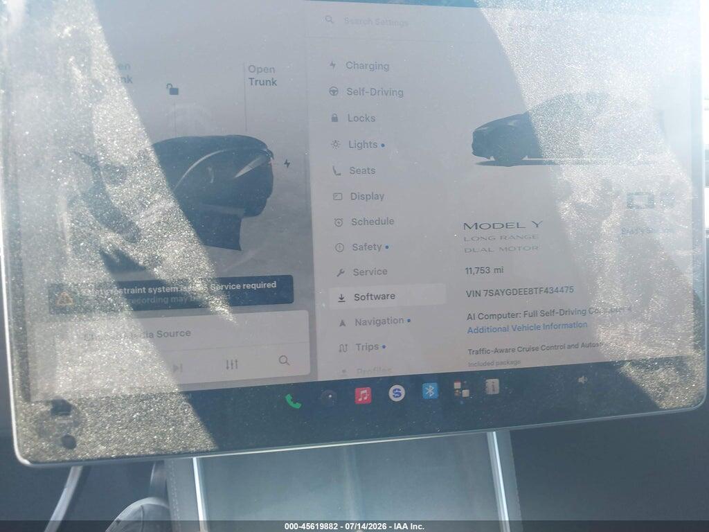7SAYGDEE8TF434475 2026 TESLA MODEL Y photo no. 7