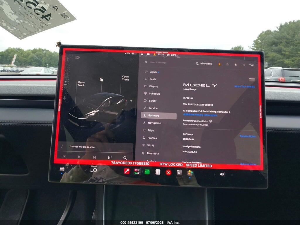 7SAYGDEDXTF588810 2026 TESLA MODEL Y photo no. 7