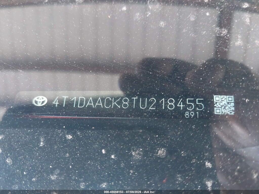 4T1DAACK8TU218455 2026 TOYOTA CAMRY photo no. 9