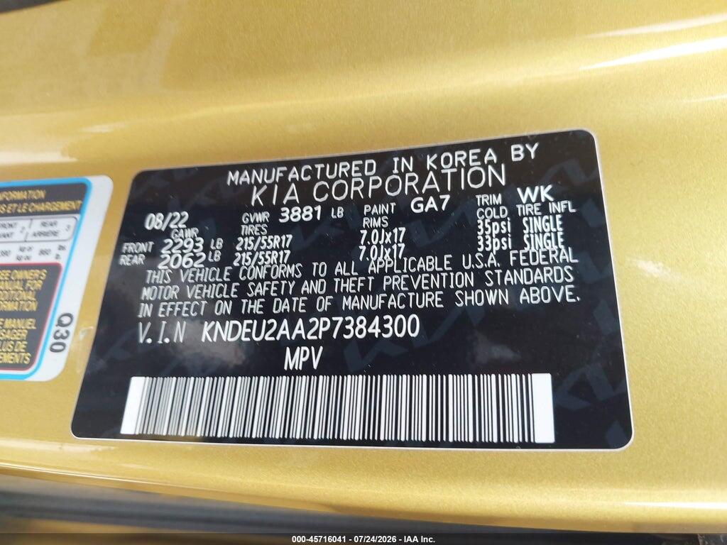 KNDEU2AA2P7384300 2023 KIA SELTOS photo no. 9