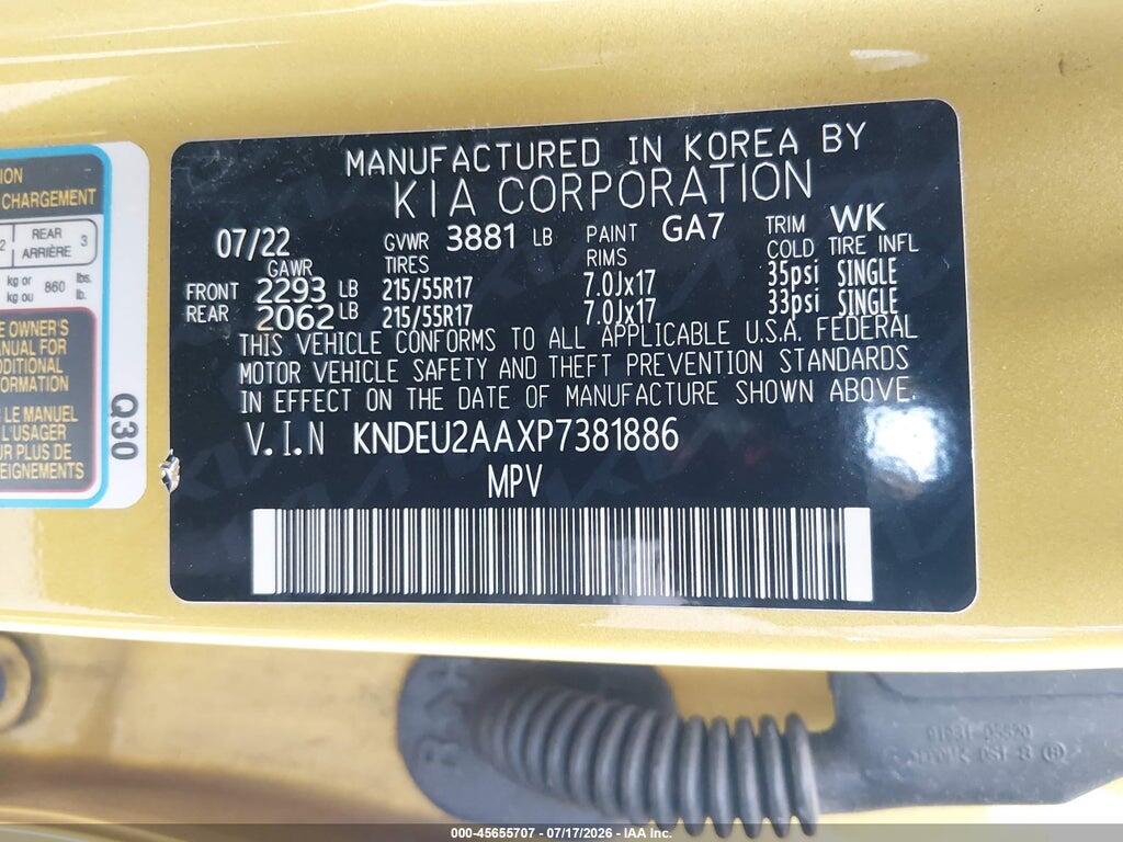 KNDEU2AAXP7381886 2023 KIA SELTOS photo no. 9