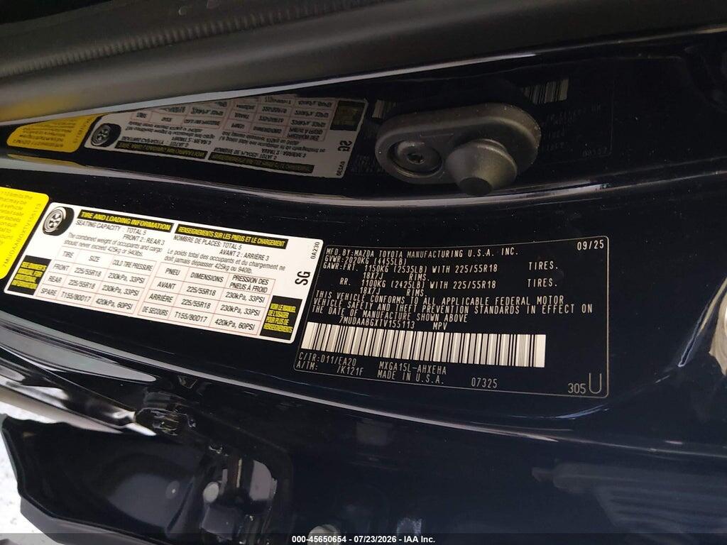 7MUDAABGXTV155113 2026 TOYOTA COROLLA CROSS photo no. 9