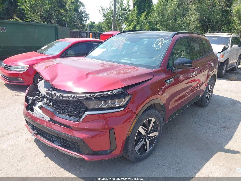 5XYRL4LC0PG175526 2023 KIA SORENTO photo no. 2