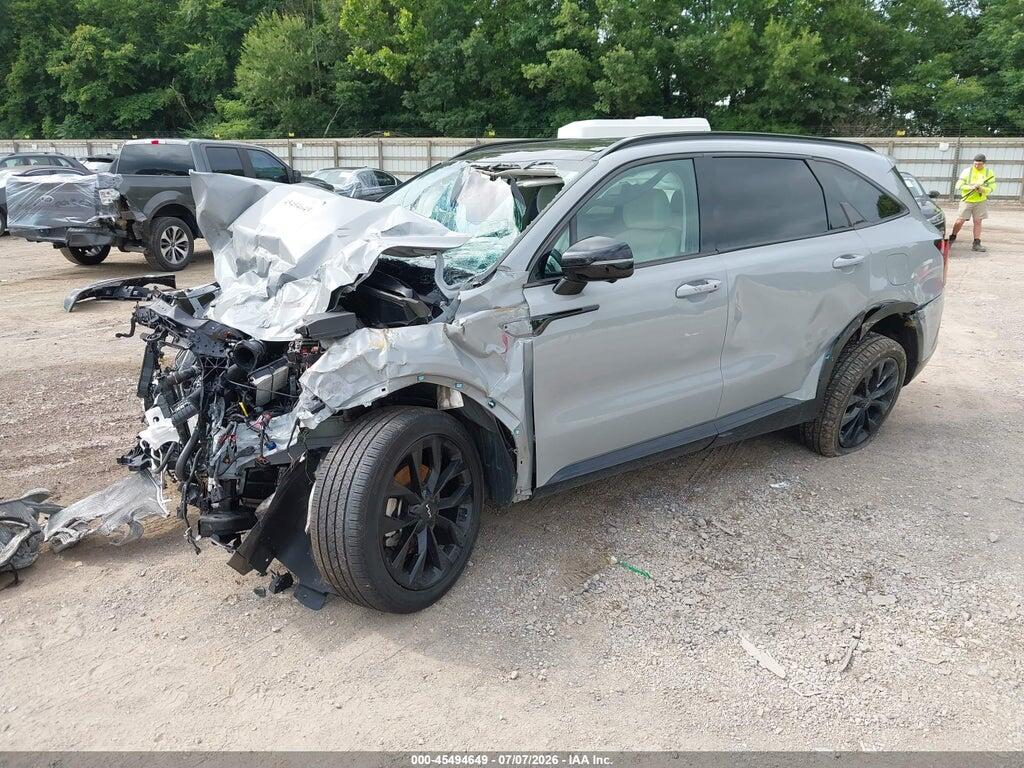 5XYRKDLF0PG239688 2023 KIA SORENTO photo no. 2