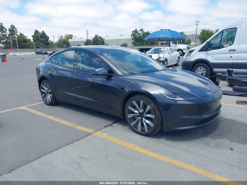 5YJ3E1EA7RF721386 2024 TESLA MODEL 3 photo no. 1