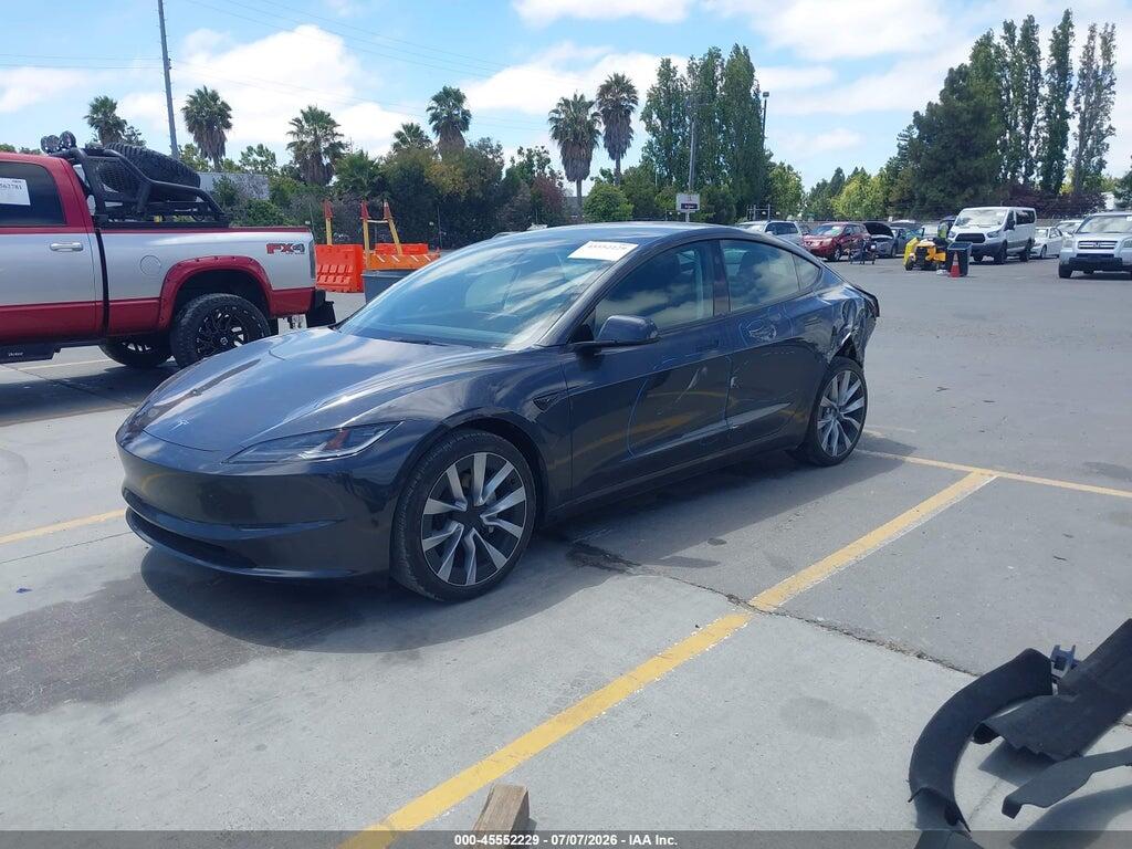 5YJ3E1EA7RF721386 2024 TESLA MODEL 3 photo no. 2