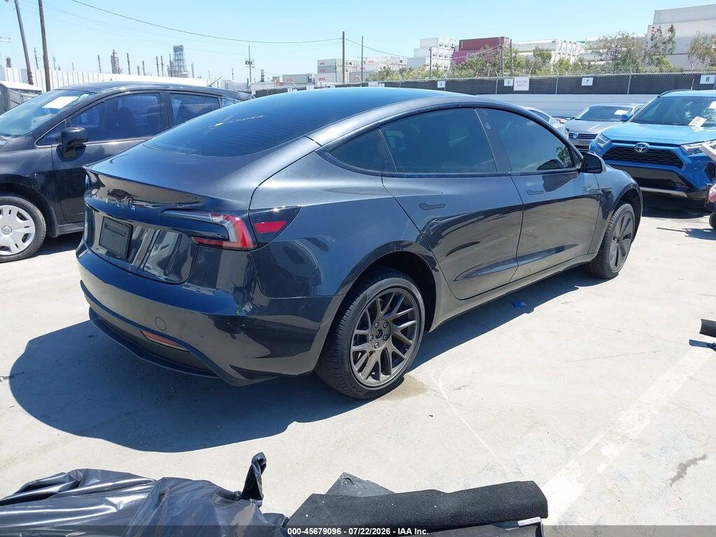 5YJ3E1EA2RF727838 2024 TESLA MODEL 3 photo no. 4
