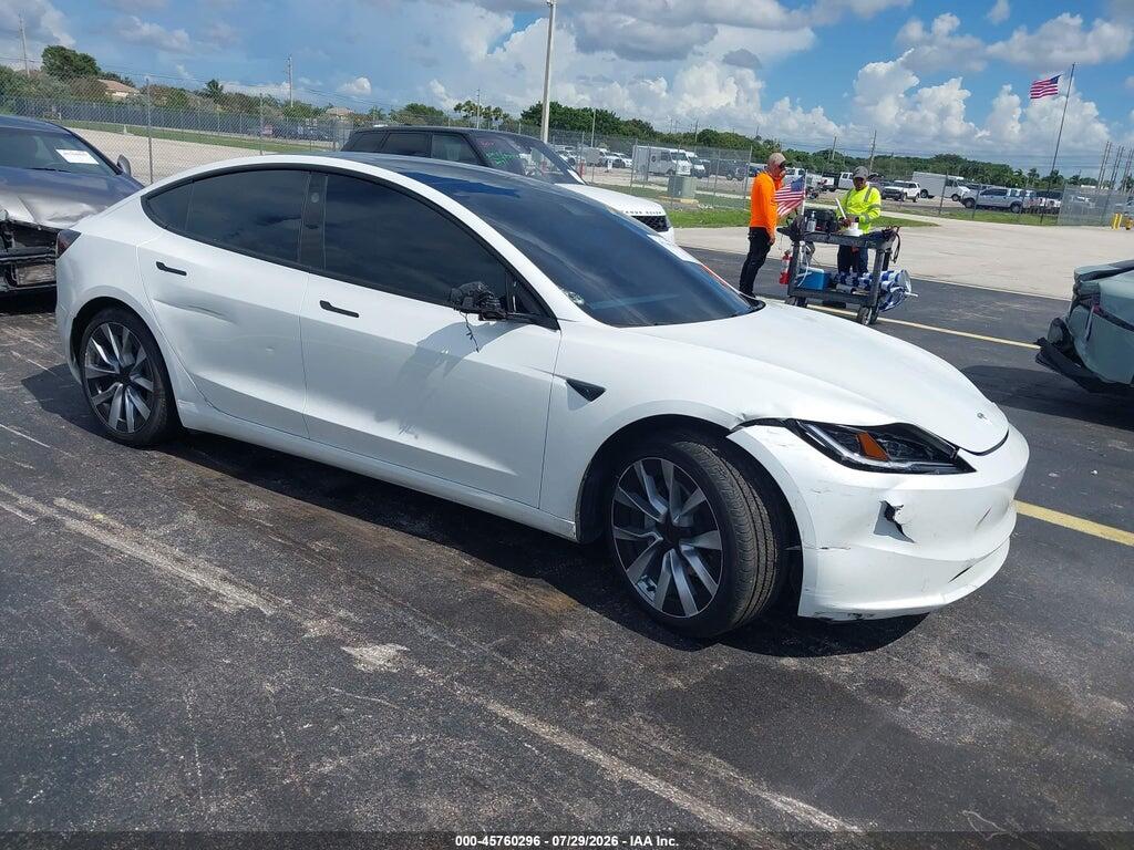 5YJ3E1EA0RF795121 2024 TESLA MODEL 3 photo no. 1