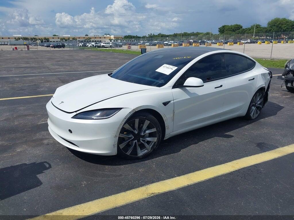 5YJ3E1EA0RF795121 2024 TESLA MODEL 3 photo no. 2