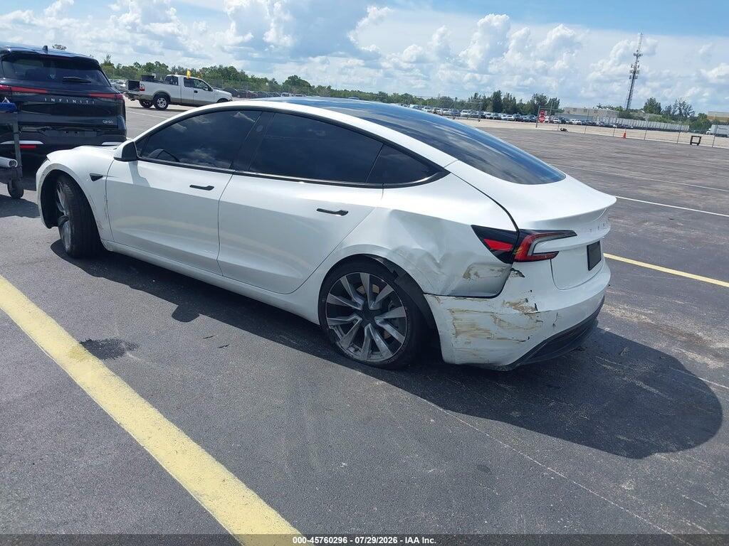5YJ3E1EA0RF795121 2024 TESLA MODEL 3 photo no. 3