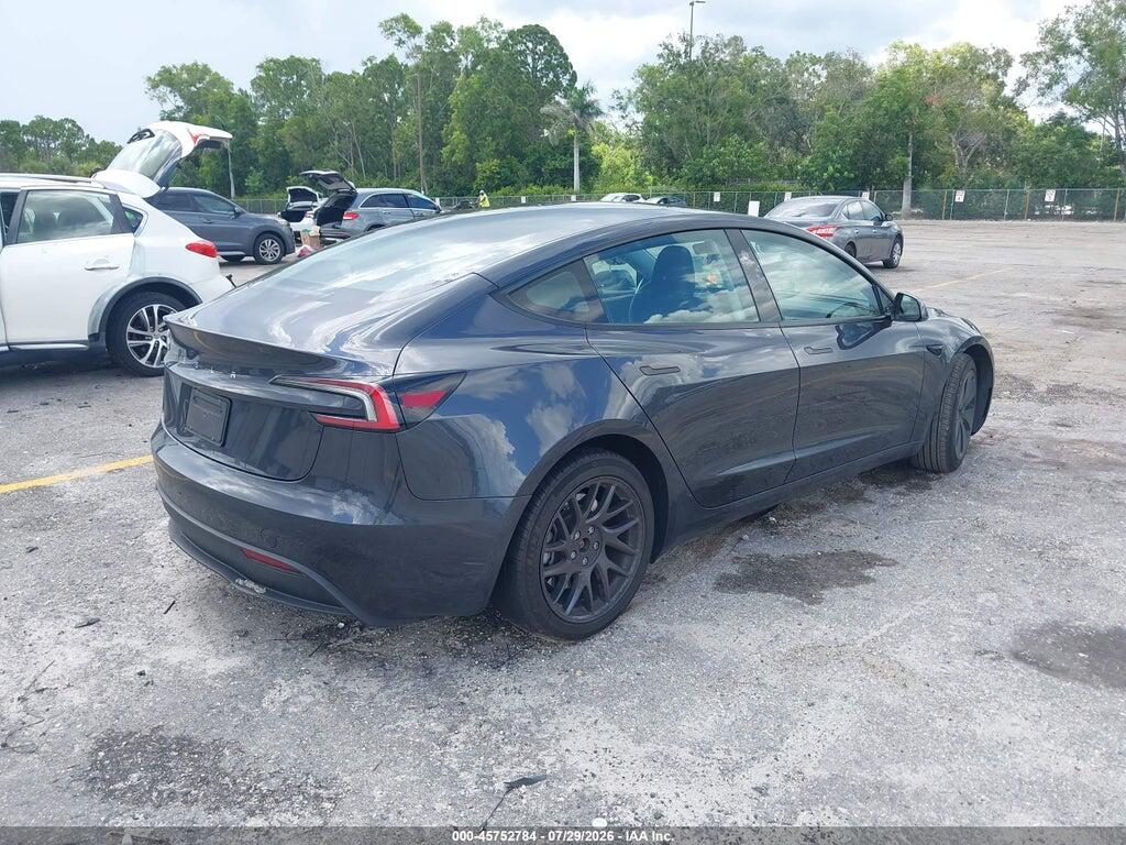 5YJ3E1EA9RF870964 2024 TESLA MODEL 3 photo no. 4
