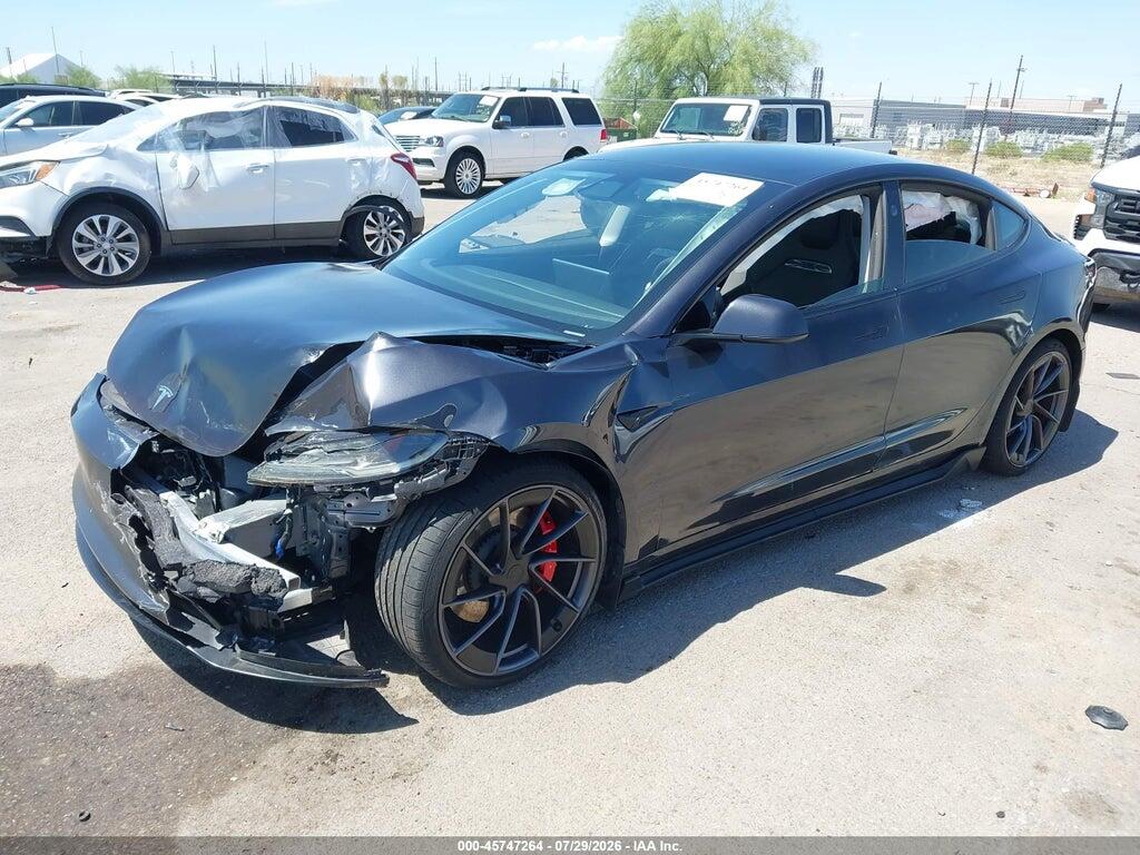 5YJ3E1ET4RF826601 2024 TESLA MODEL 3 photo no. 2