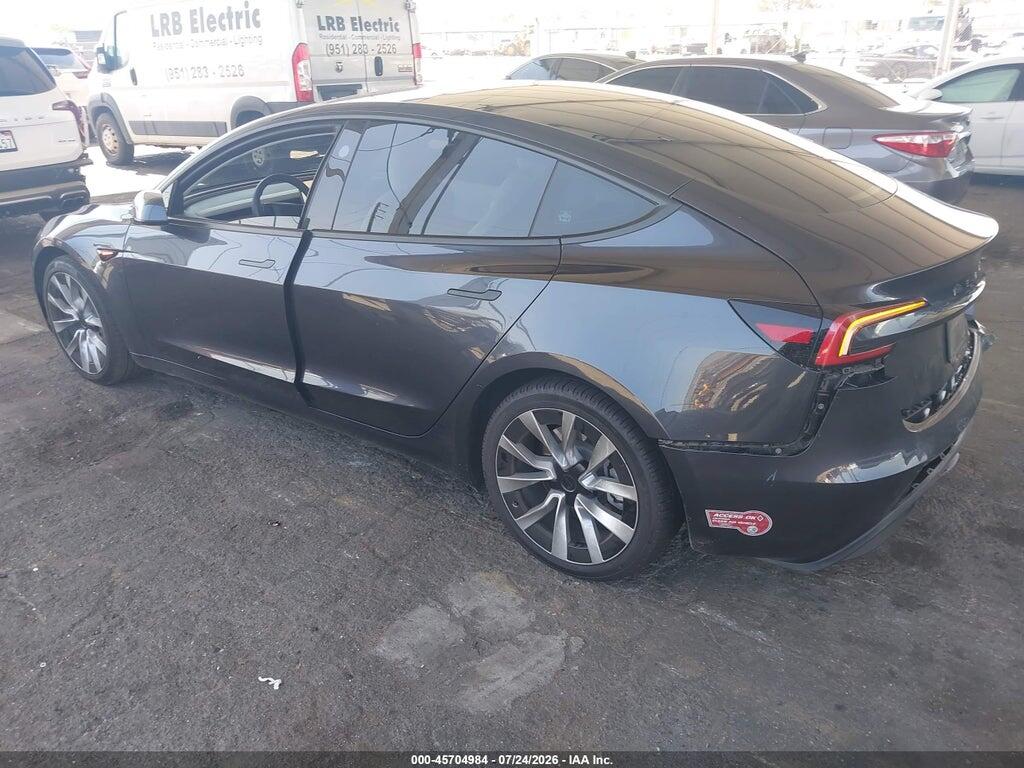 5YJ3E1EB9RF753409 2024 TESLA MODEL 3 photo no. 3