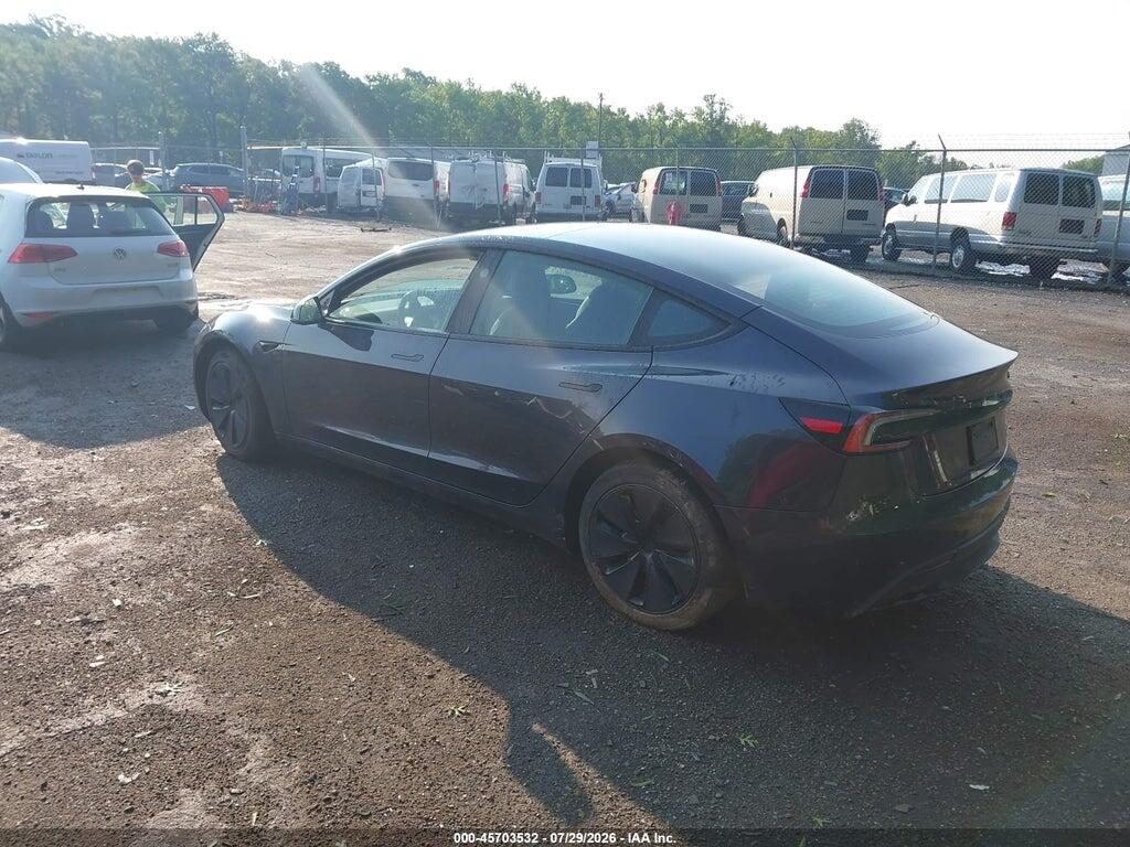 5YJ3E1EA8RF843643 2024 TESLA MODEL 3 photo no. 3