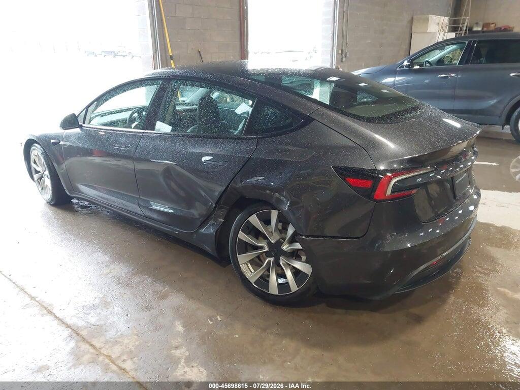 5YJ3E1EB4RF809675 2024 TESLA MODEL 3 photo no. 3