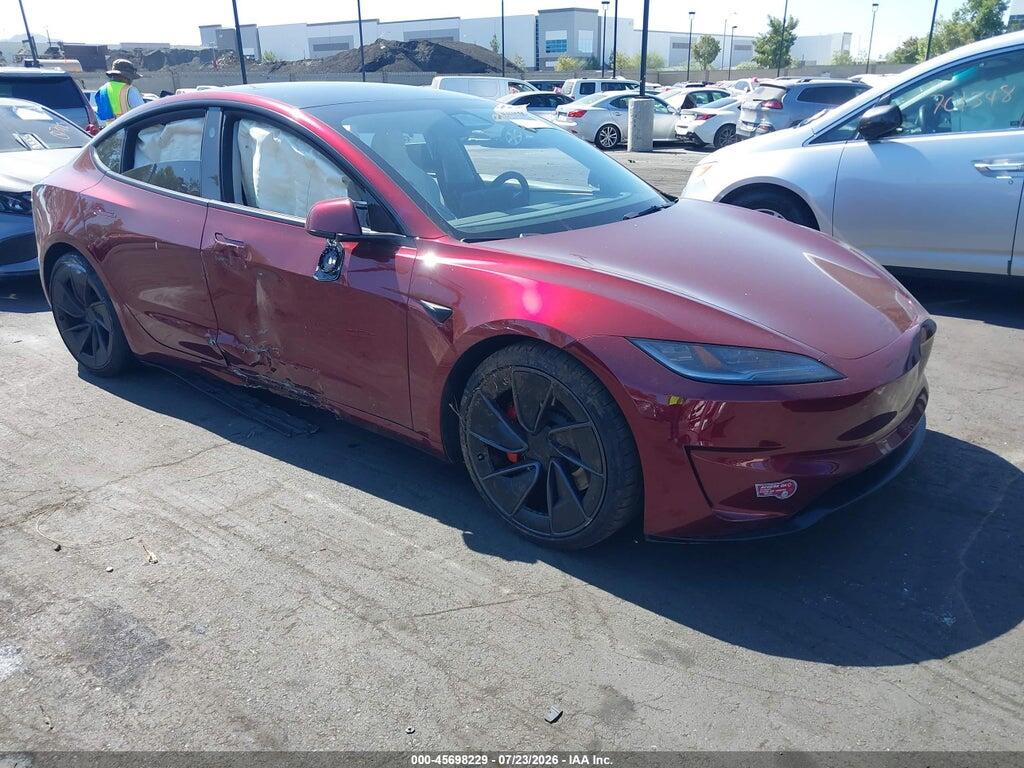 5YJ3E1ET2RF770738 2024 TESLA MODEL 3 photo no. 1