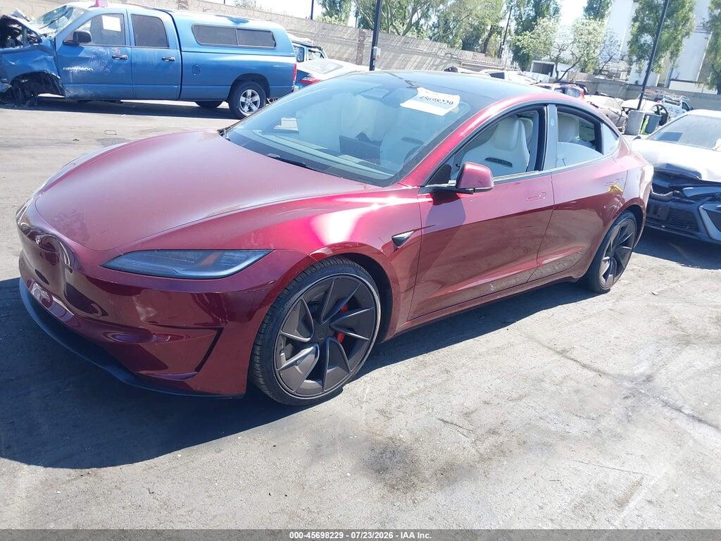 5YJ3E1ET2RF770738 2024 TESLA MODEL 3 photo no. 2