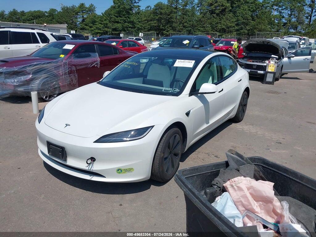 5YJ3E1EA1RF868626 2024 TESLA MODEL 3 photo no. 2