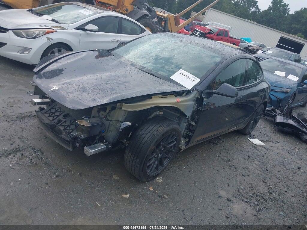 5YJ3E1EA9RF771836 2024 TESLA MODEL 3 photo no. 2