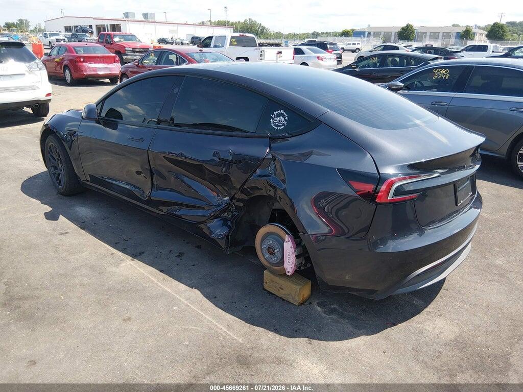 5YJ3E1EA0RF772101 2024 TESLA MODEL 3 photo no. 3
