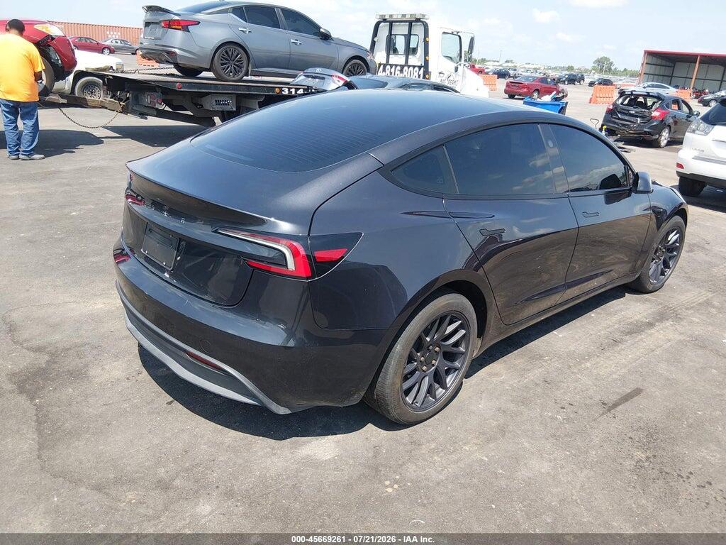 5YJ3E1EA0RF772101 2024 TESLA MODEL 3 photo no. 4