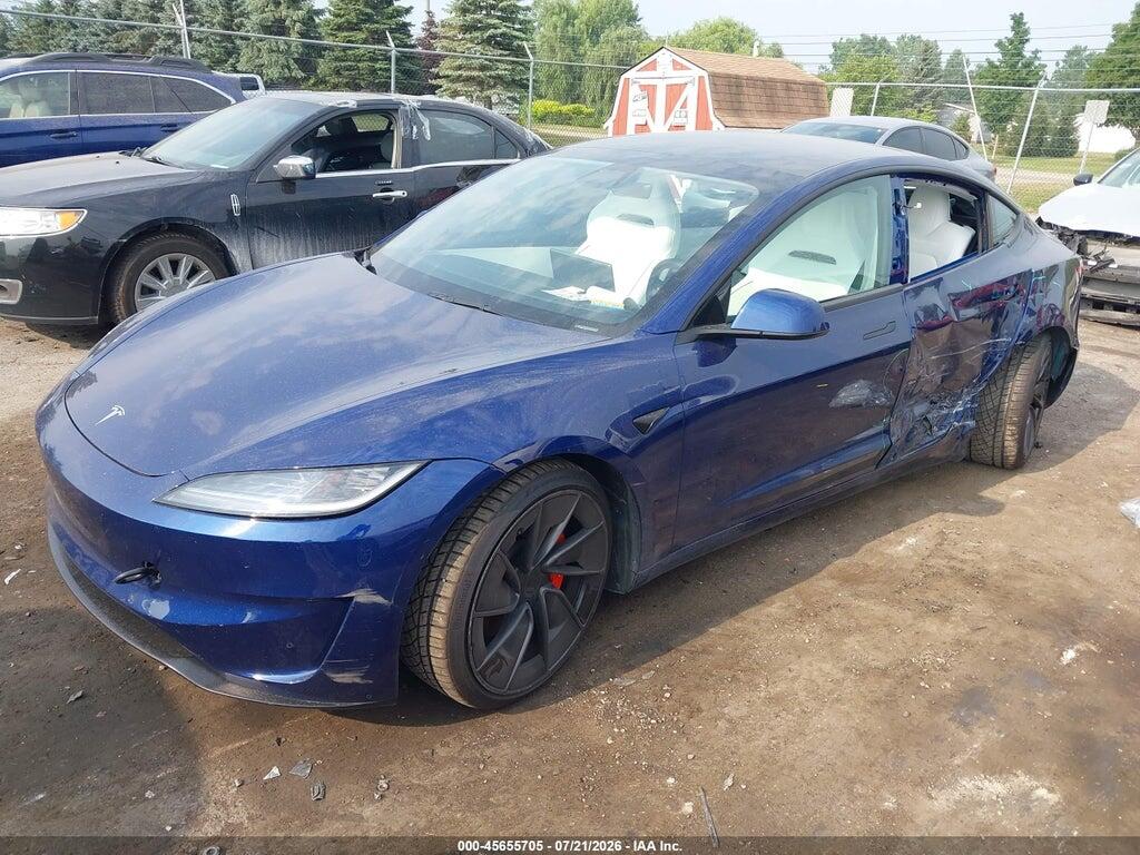5YJ3E1ET4RF871361 2024 TESLA MODEL 3 photo no. 2