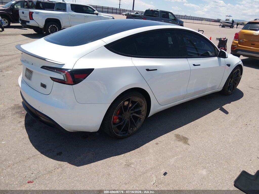 5YJ3E1ET1RF784730 2024 TESLA MODEL 3 photo no. 4