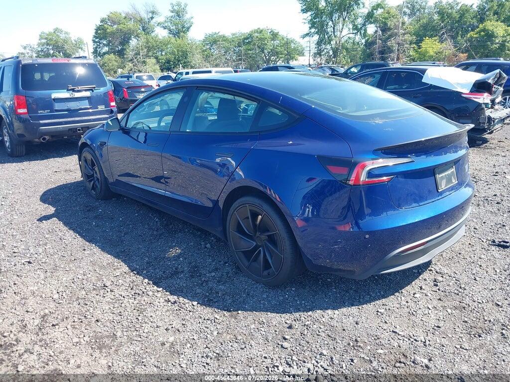 5YJ3E1EA8RF848406 2024 TESLA MODEL 3 photo no. 3