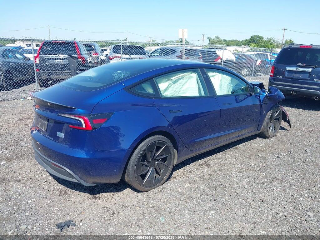 5YJ3E1EA8RF848406 2024 TESLA MODEL 3 photo no. 4