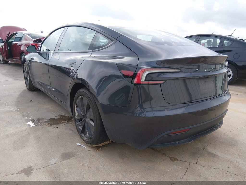 5YJ3E1EA0RF718796 2024 TESLA MODEL 3 photo no. 3