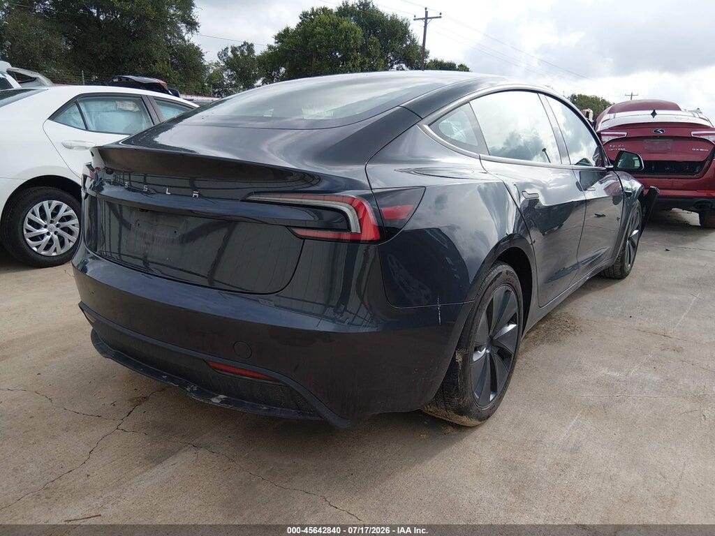 5YJ3E1EA0RF718796 2024 TESLA MODEL 3 photo no. 4