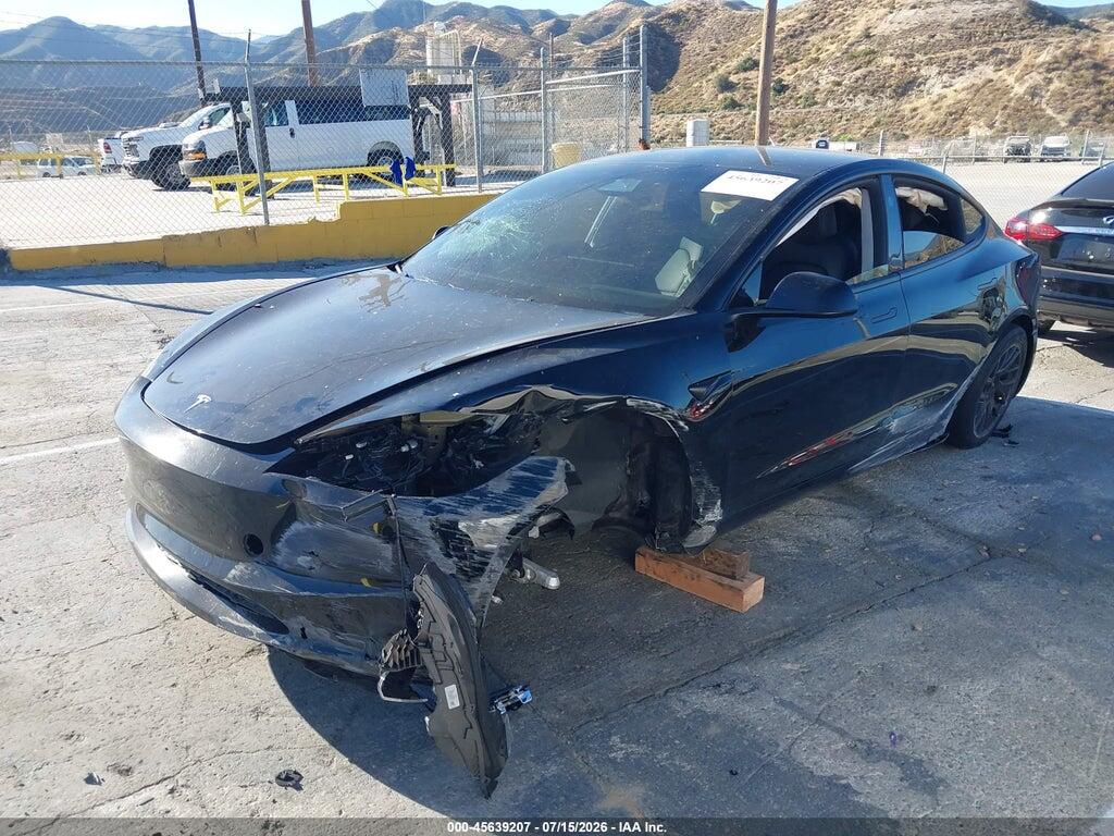 5YJ3E1EA9RF755426 2024 TESLA MODEL 3 photo no. 2