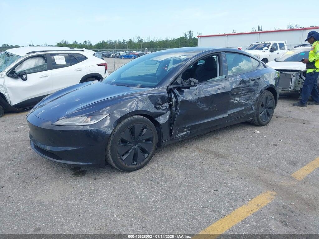 5YJ3E1EA2RF855416 2024 TESLA MODEL 3 photo no. 2