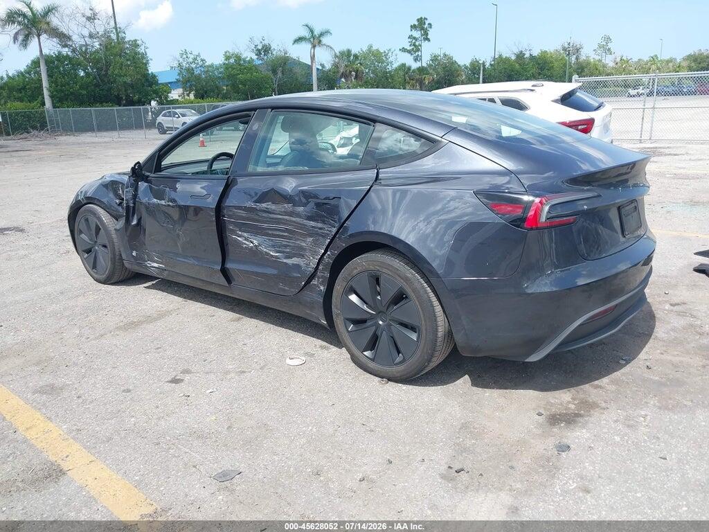 5YJ3E1EA2RF855416 2024 TESLA MODEL 3 photo no. 3