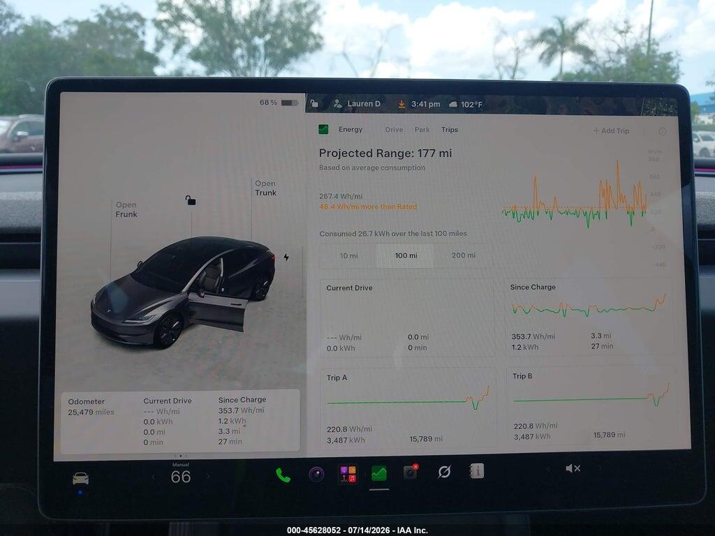 5YJ3E1EA2RF855416 2024 TESLA MODEL 3 photo no. 7