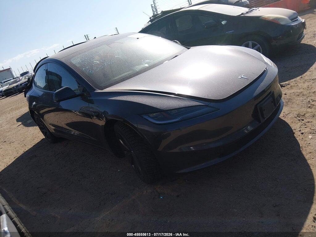 5YJ3E1EB6RF833766 2024 TESLA MODEL 3 photo no. 1