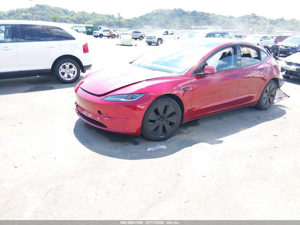 5YJ3E1EB0RF732691 2024 TESLA MODEL 3 photo no. 2