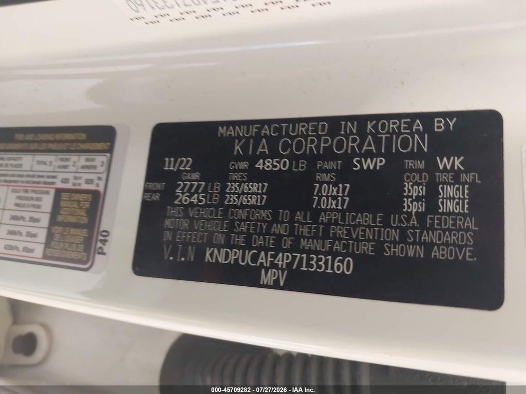 KNDPUCAF4P7133160 2023 KIA SPORTAGE photo no. 9