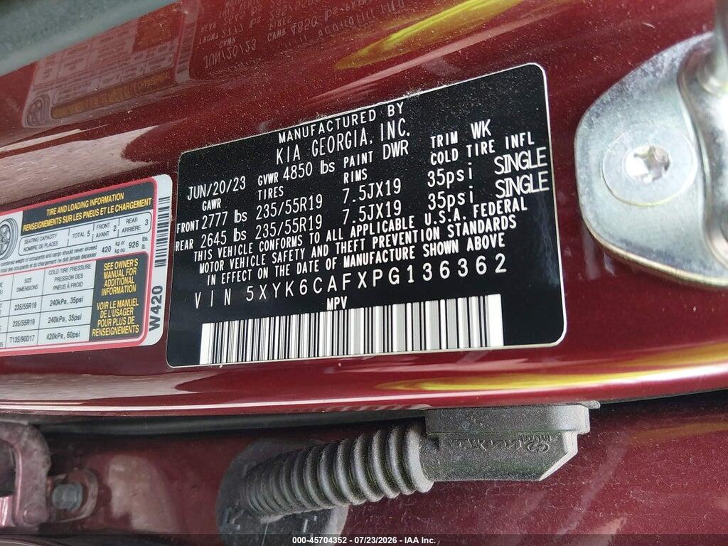 5XYK6CAFXPG136362 2023 KIA SPORTAGE photo no. 9