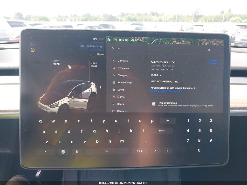 7SAYGAEE3RF213812 2024 TESLA MODEL Y photo no. 7