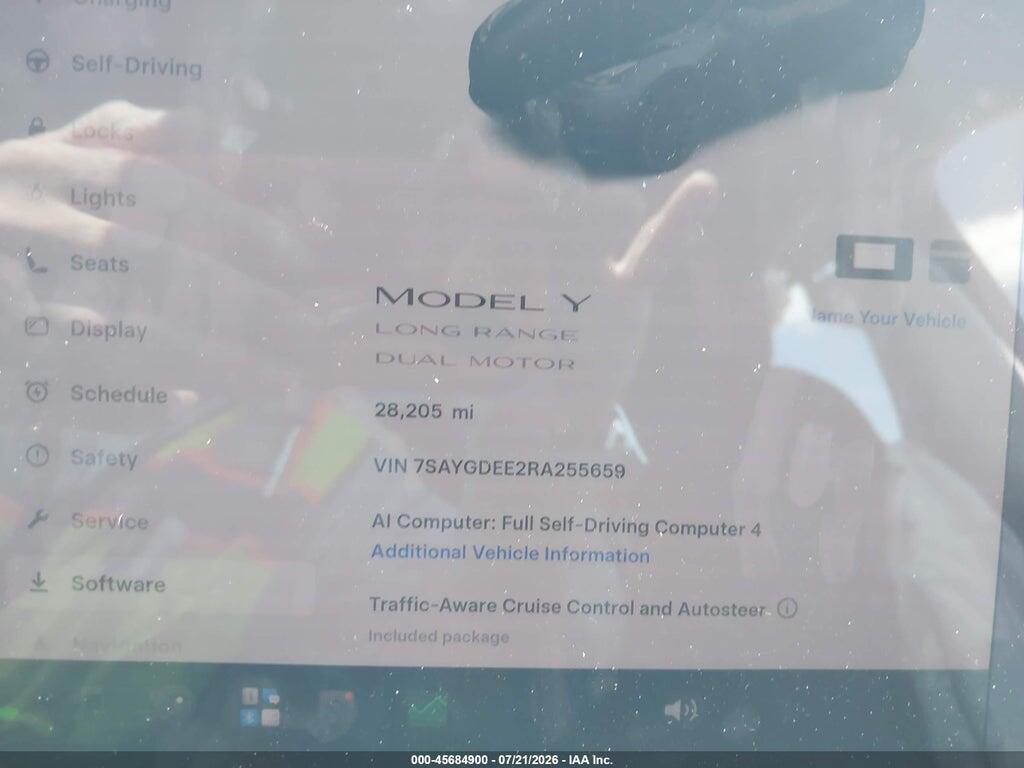 7SAYGDEE2RA255659 2024 TESLA MODEL Y photo no. 7