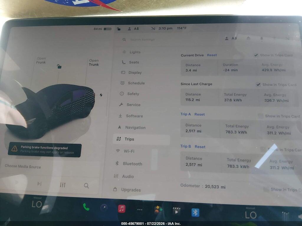 7SAYGAEEXRF204685 2024 TESLA MODEL Y photo no. 7
