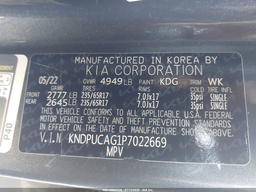 KNDPUCAG1P7022669 2023 KIA SPORTAGE HYBRID photo no. 9