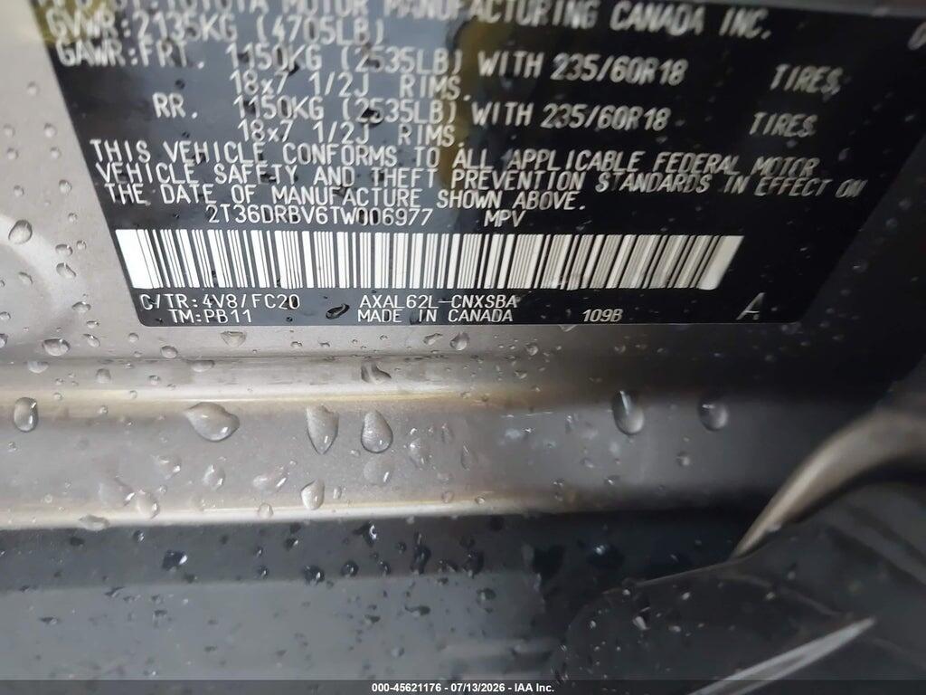2T36DRBV6TW006977 2026 TOYOTA RAV4 photo no. 9