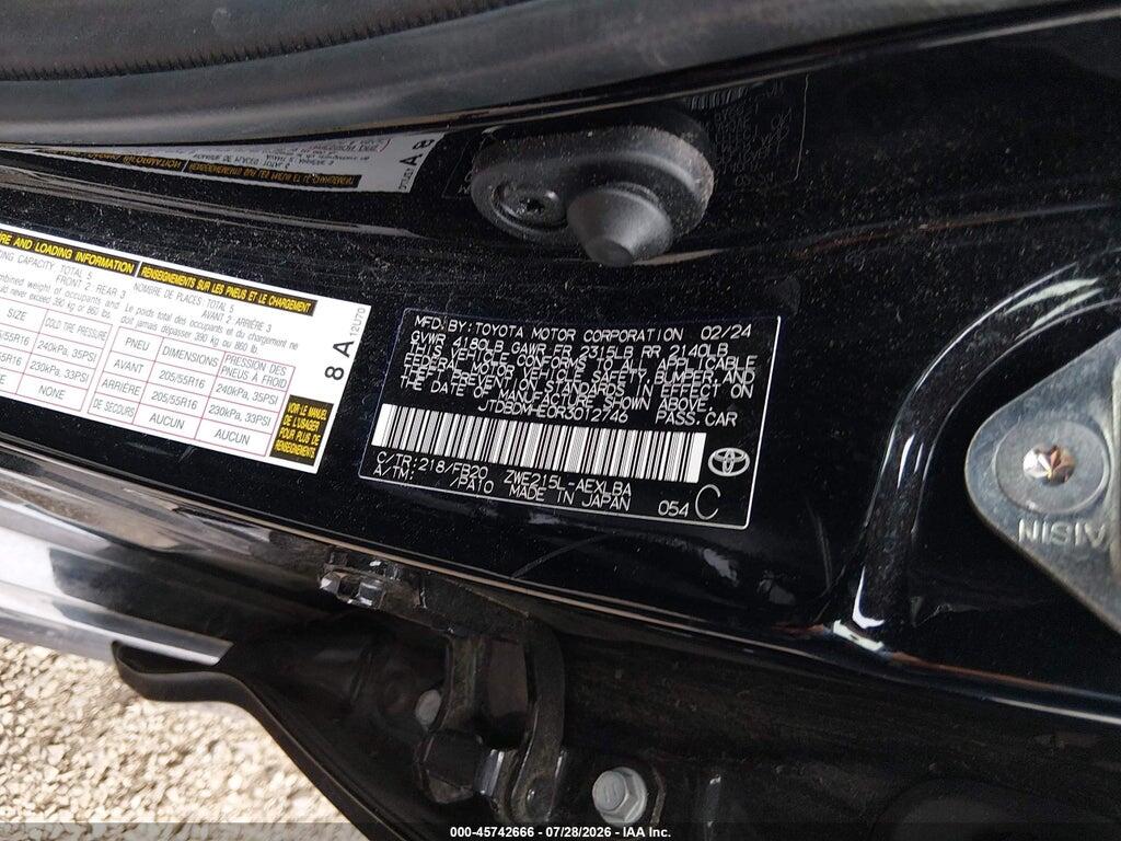JTDBDMHE0R3012746 2024 TOYOTA COROLLA photo no. 9