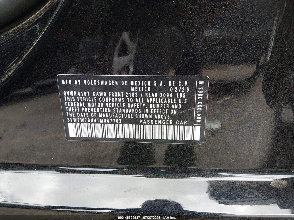 3VW7W7BU4TM047763 2026 VOLKSWAGEN JETTA photo no. 9