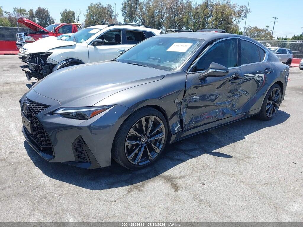 JTHGZ1B26P5070591 2023 LEXUS IS 350 photo no. 2