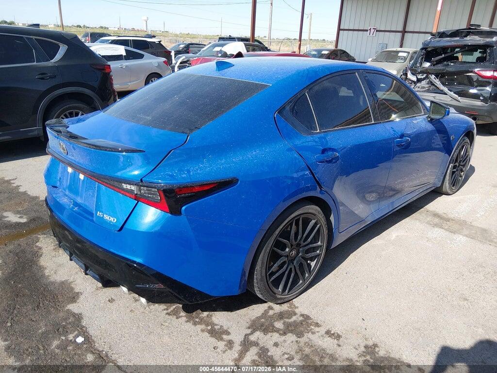 JTHAP1D22P5002216 2023 LEXUS IS 500 photo no. 4