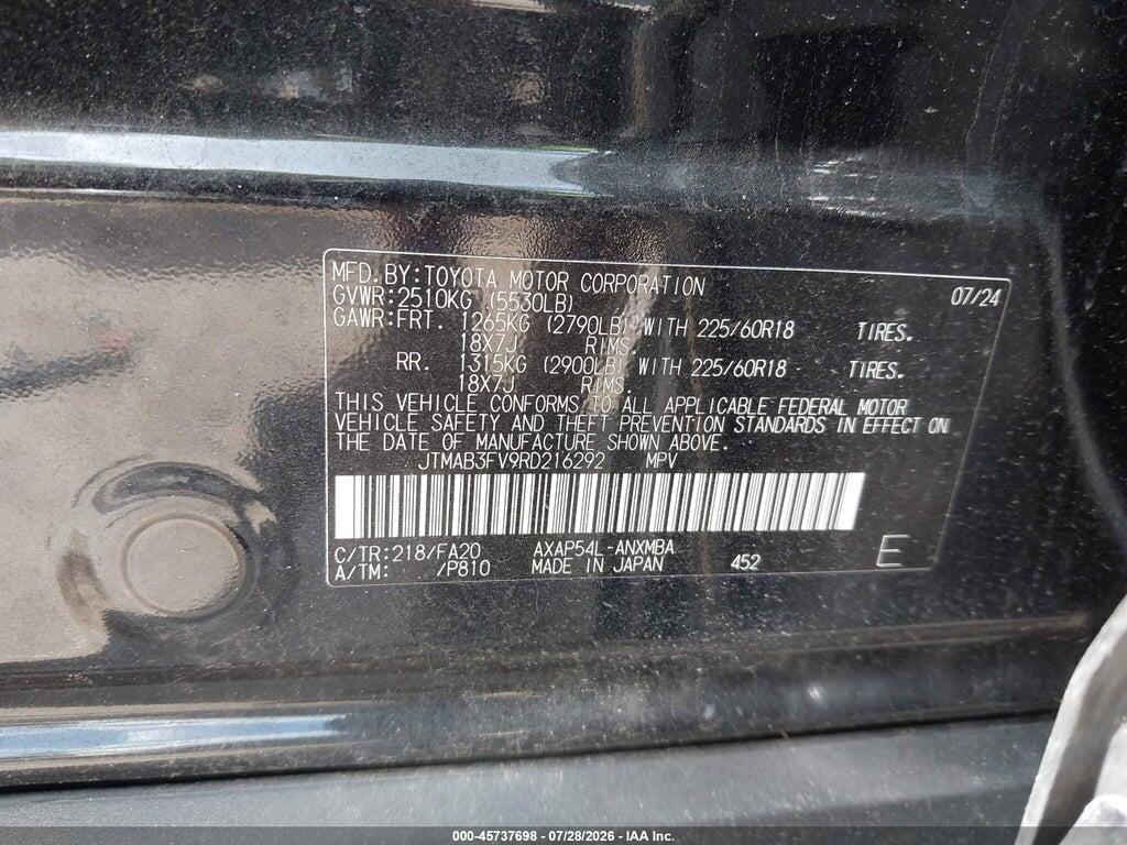 JTMAB3FV9RD216292 2024 TOYOTA RAV4 PRIME photo no. 9
