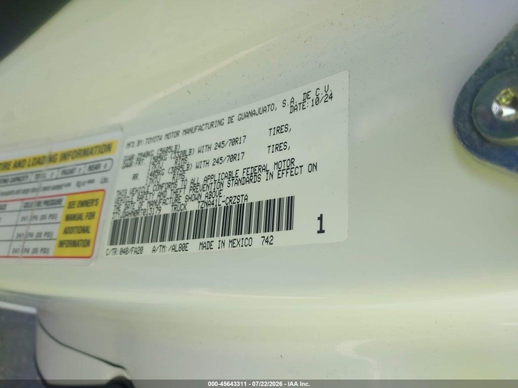 3TYJDAHN0RT013179 2024 TOYOTA TACOMA photo no. 9